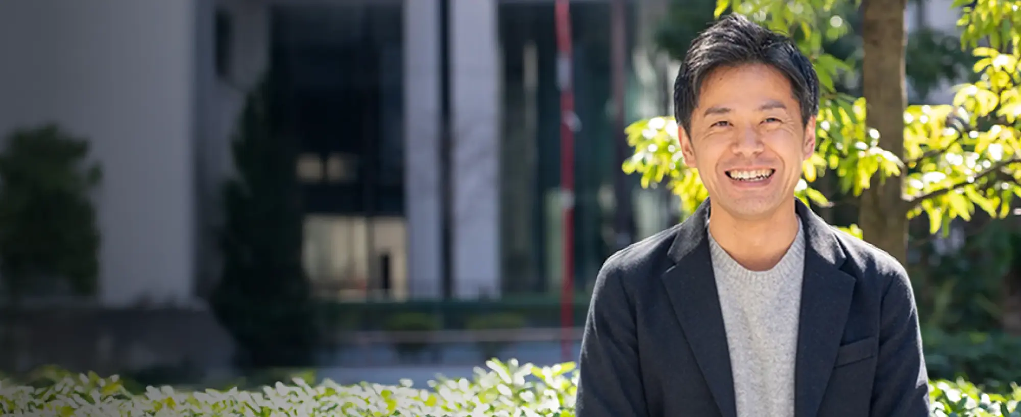 代表メッセージのキービジュアル